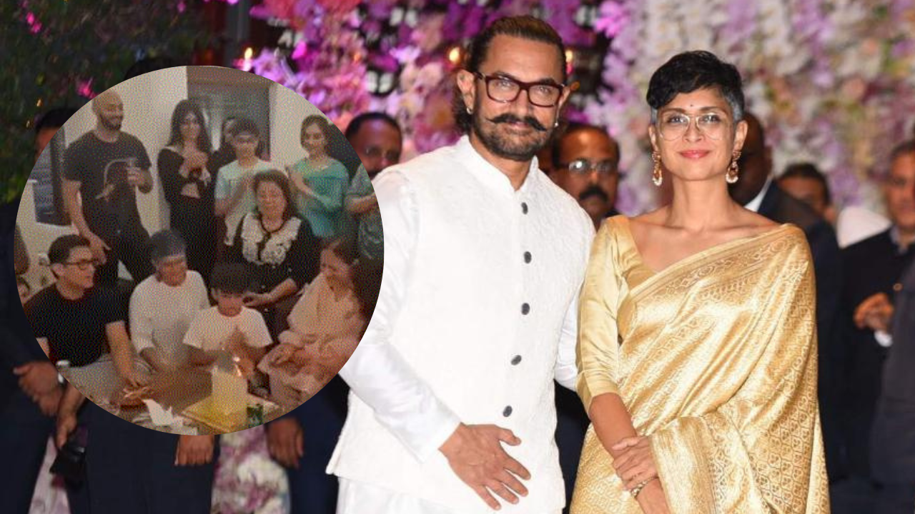 Aamir Khan celebrates his mother's birthday