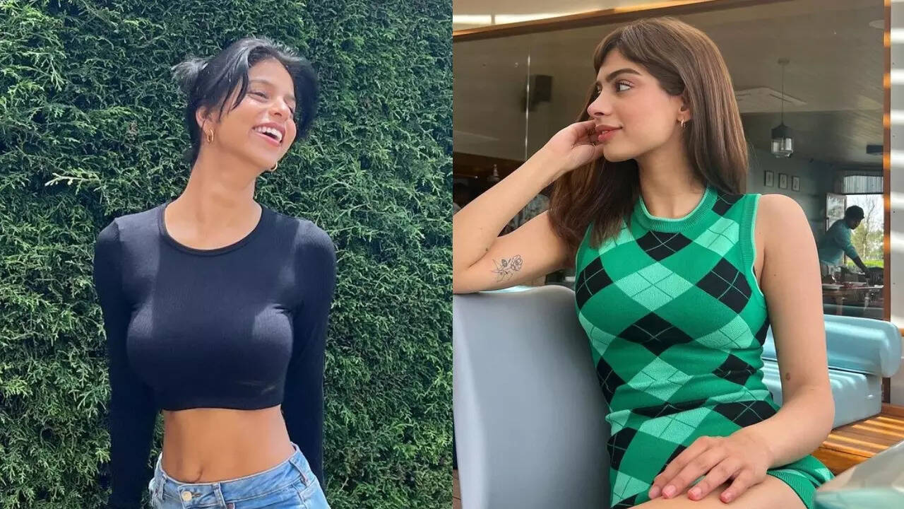 Khushi Kapoor looks stunning as she poses in figure-hugging mini dress, The Archies co-star Suhana Khan's reaction is all us