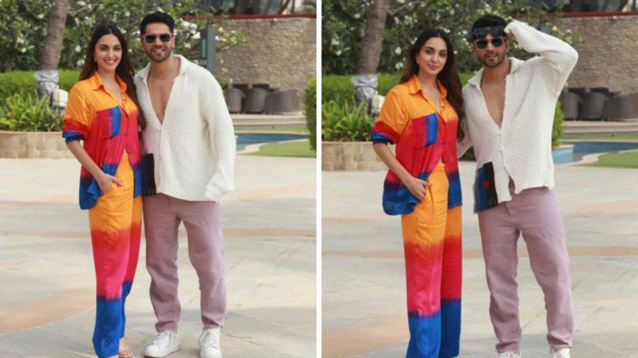 Varun Dhawan with Kiara Advani