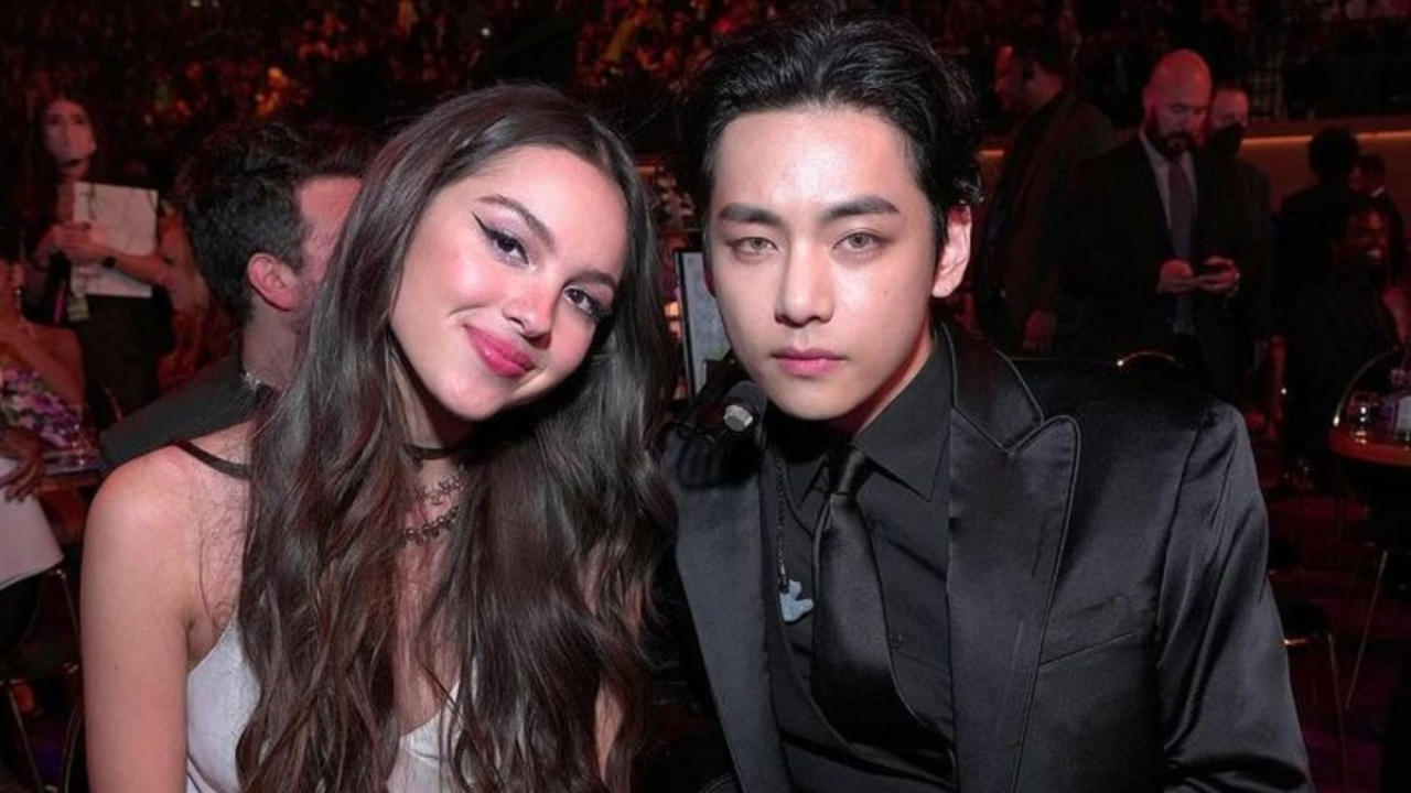 Olivia Rodrigo and BTS' V