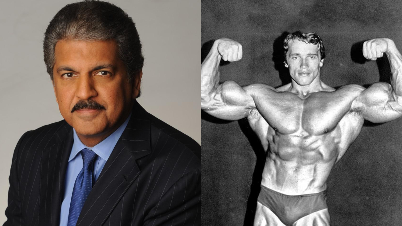 Anand Mahindra and Arnold