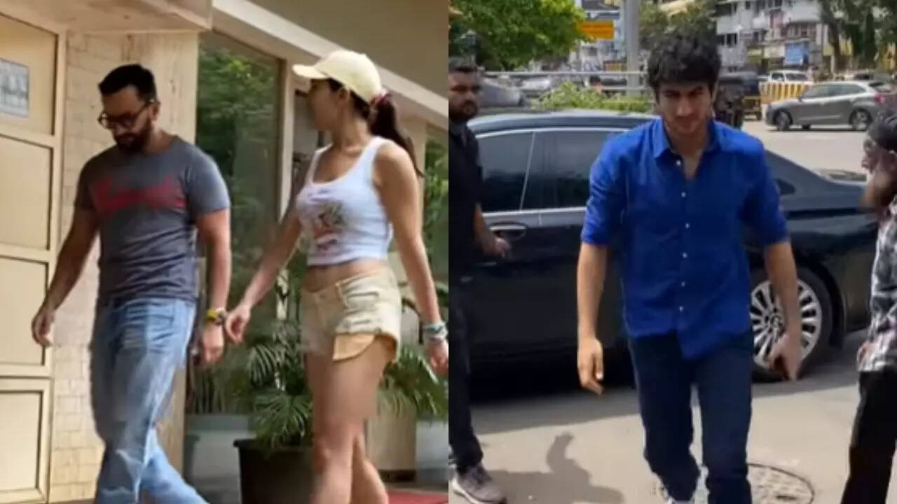 Sara Ali Khan, Saif Ali Khan, Ibrahim Ali Khan