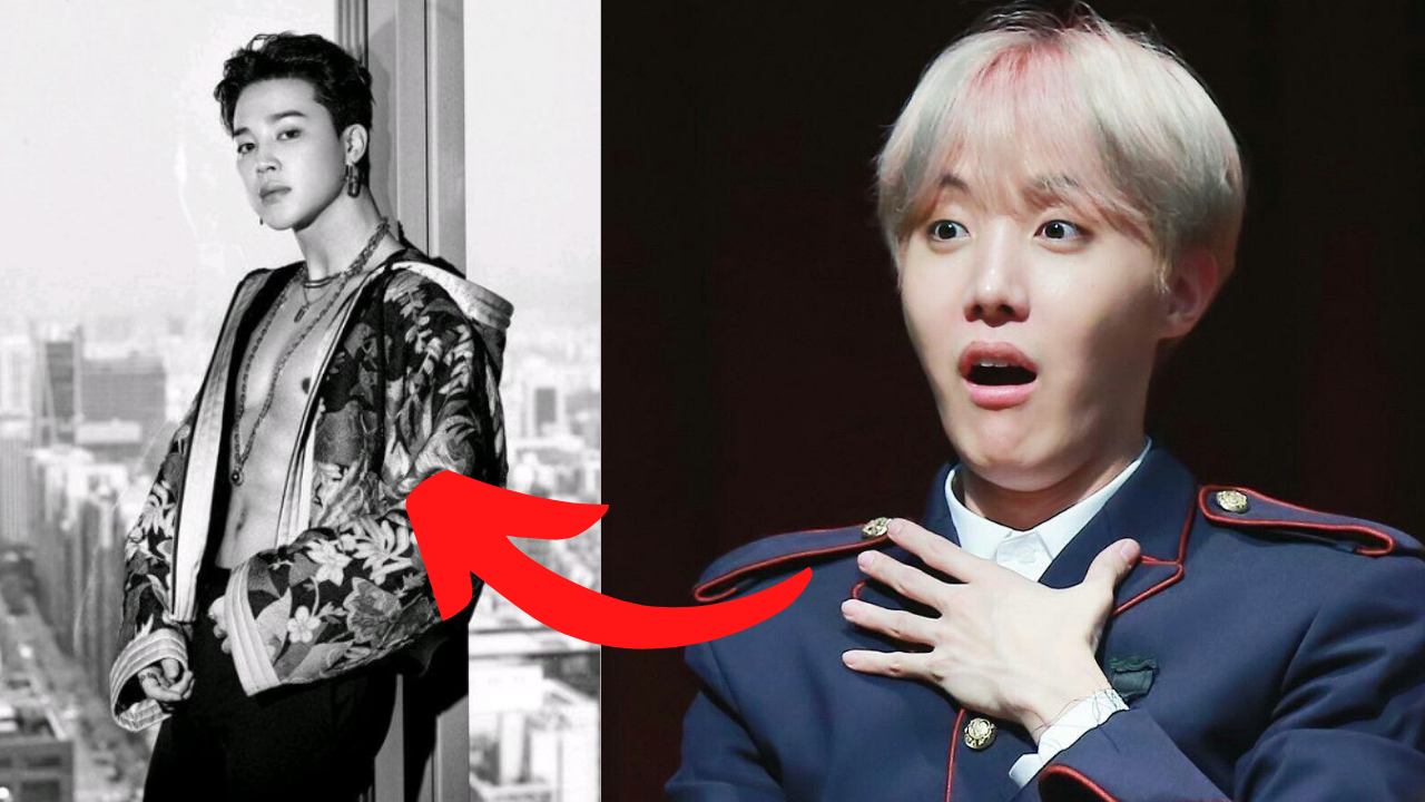 J-Hope shocked as Jimin goes shirtless