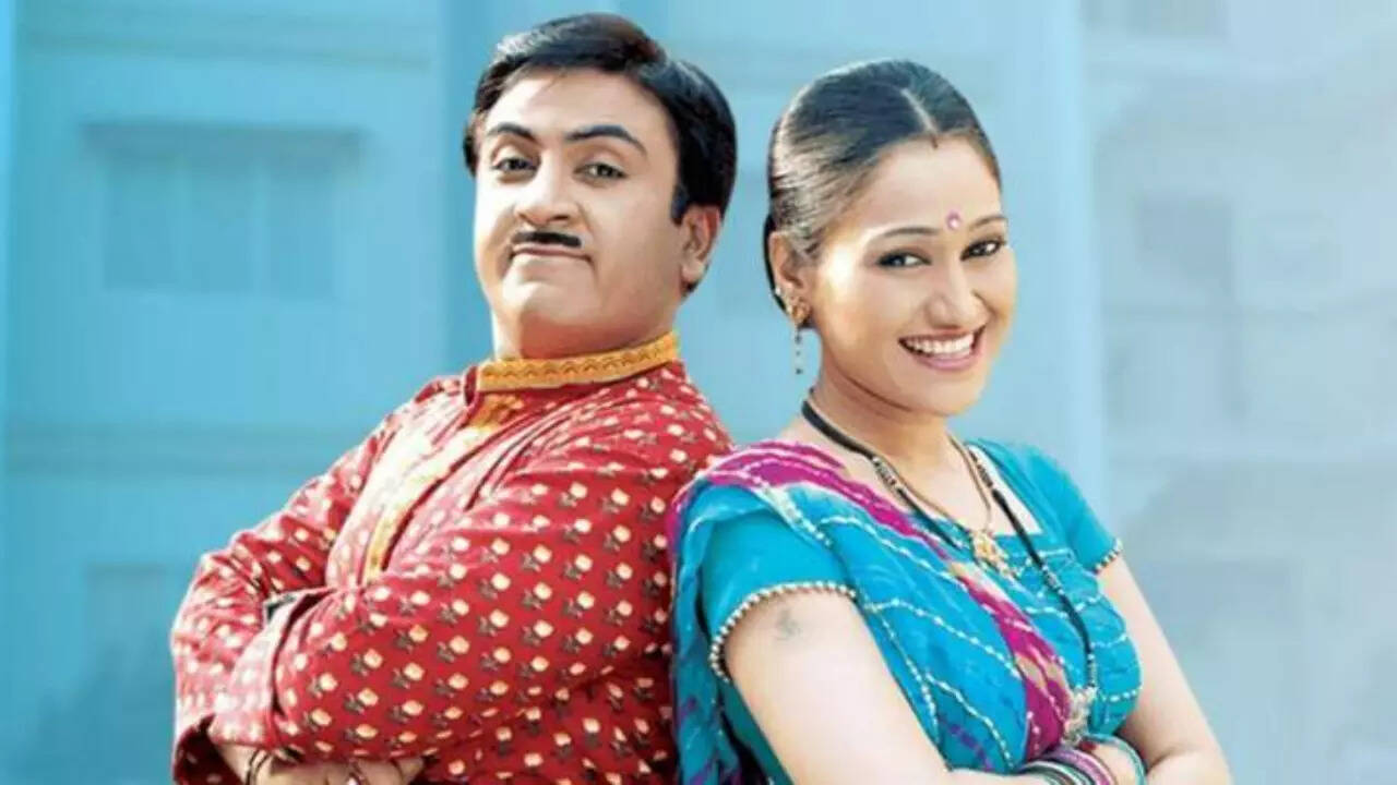 Dilip Joshi and Disha Vakani