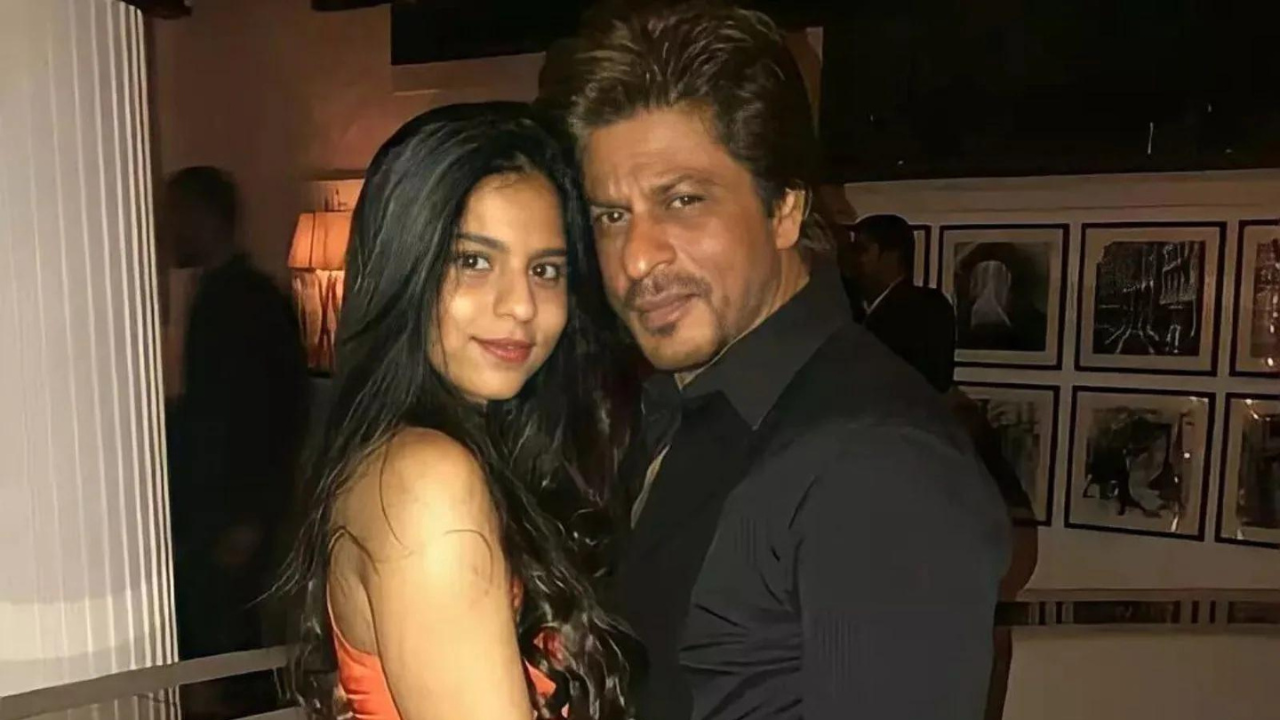 Shah Rukh Khan with daughter Suhana