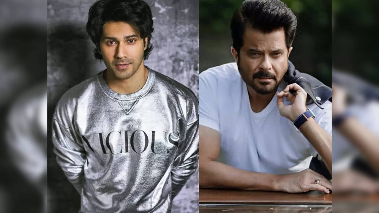 Varun Dhawan and Anil Kapoor