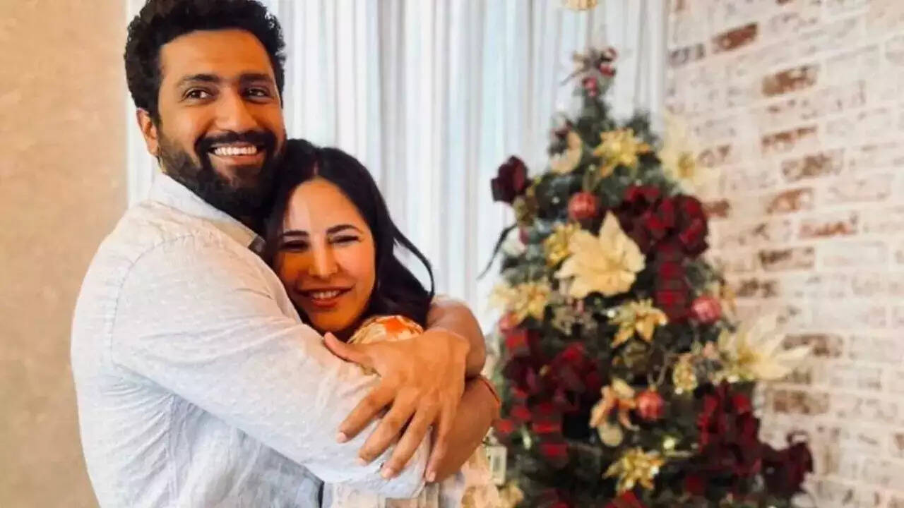 Vicky Kaushal with Katrina Kaif