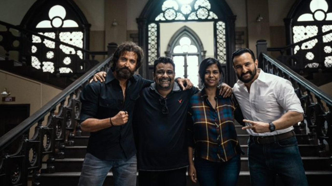 Directors Pushkar-Gayathri open up on working with Hrithik Roshan, Saif Ali Khan for Vikram Vedha