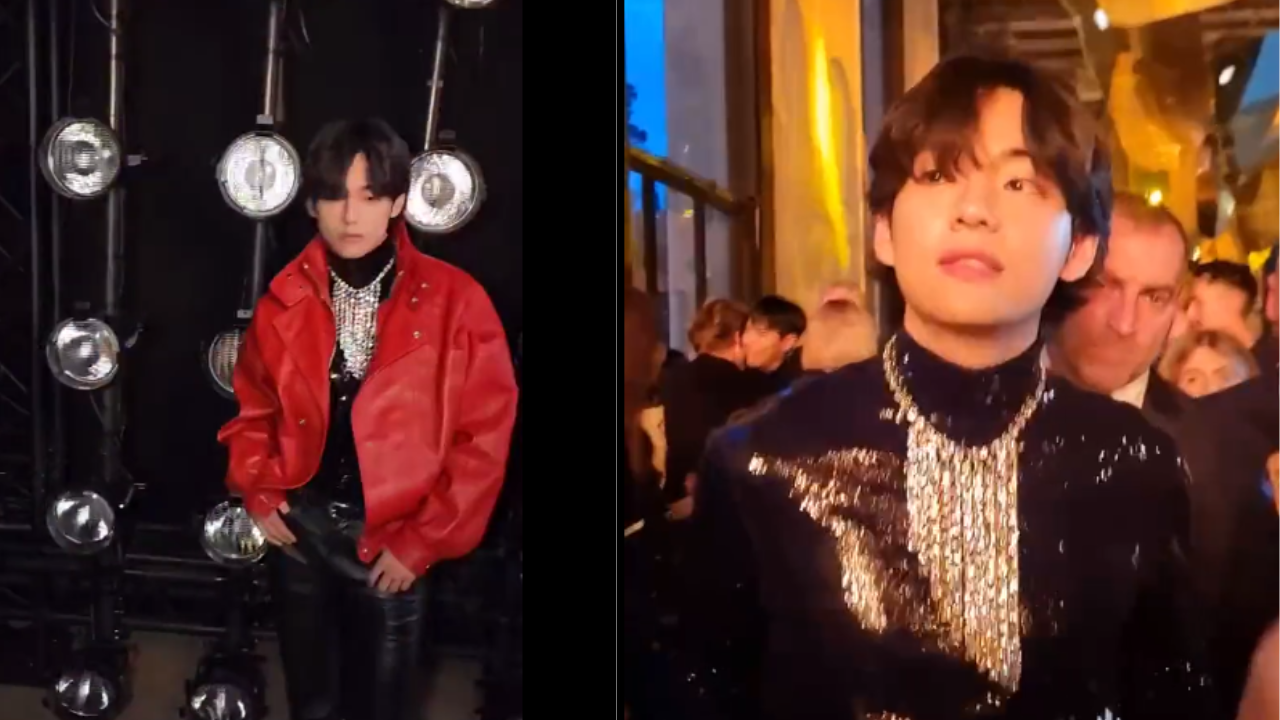 BTS' V makes his Paris Fashion Week appearance