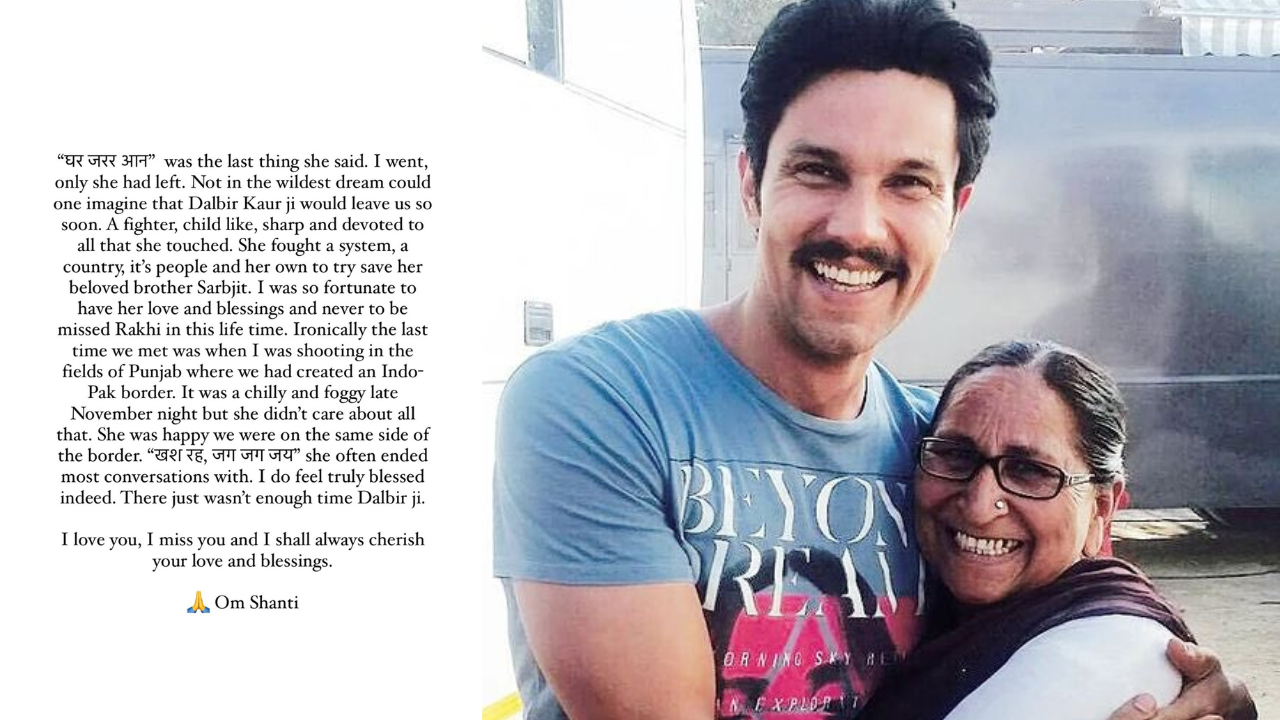 Randeep Hooda pens poignant post for late Dalbir Kaur