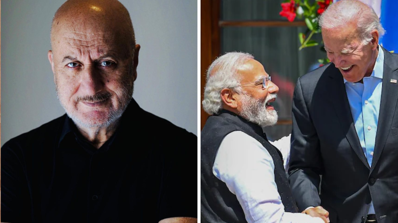 Anupam Kher on PM Modi viral video