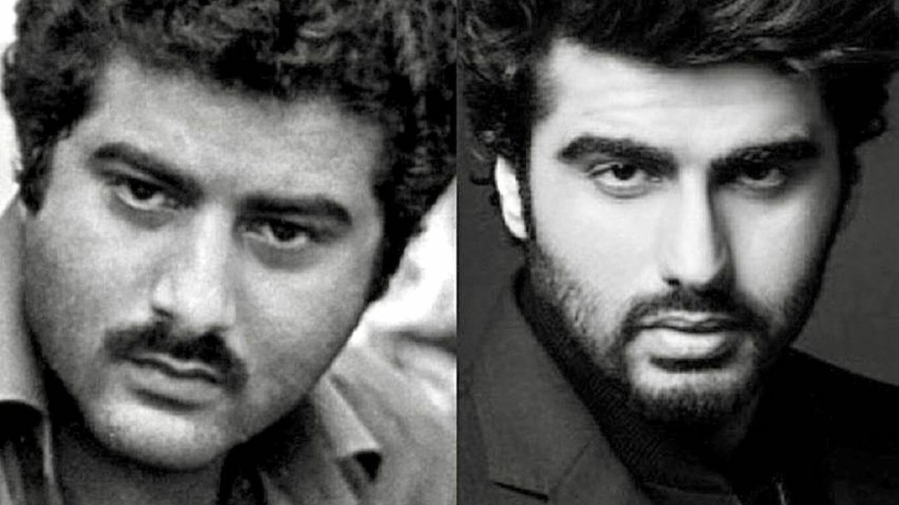 Boney and Arjun Kapoor