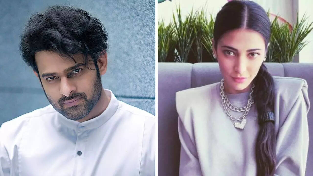 Prabhas and Shruti Haasan