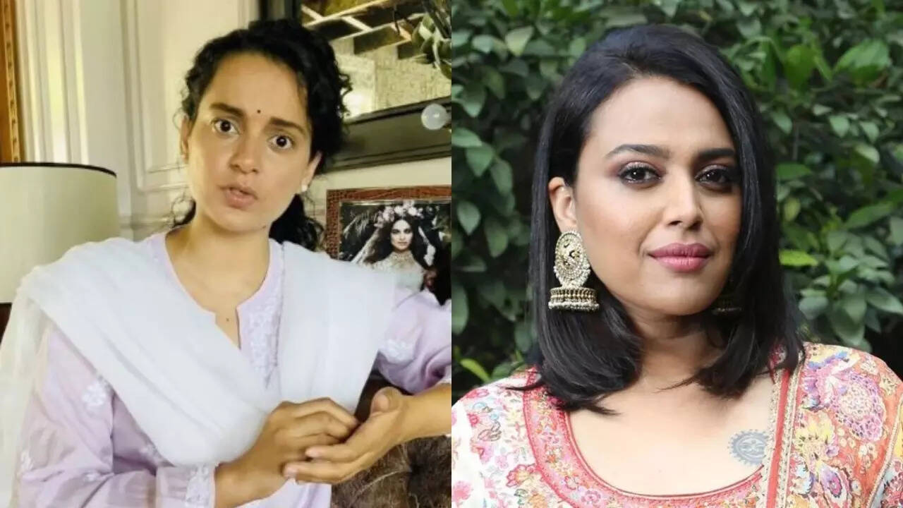 Kangana Ranaut and Swara Bhasker