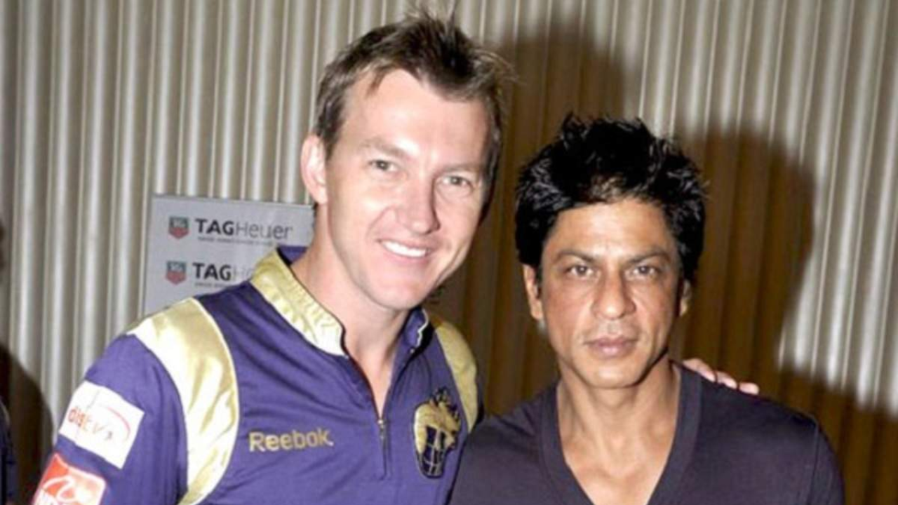 Brett Lee and SRK