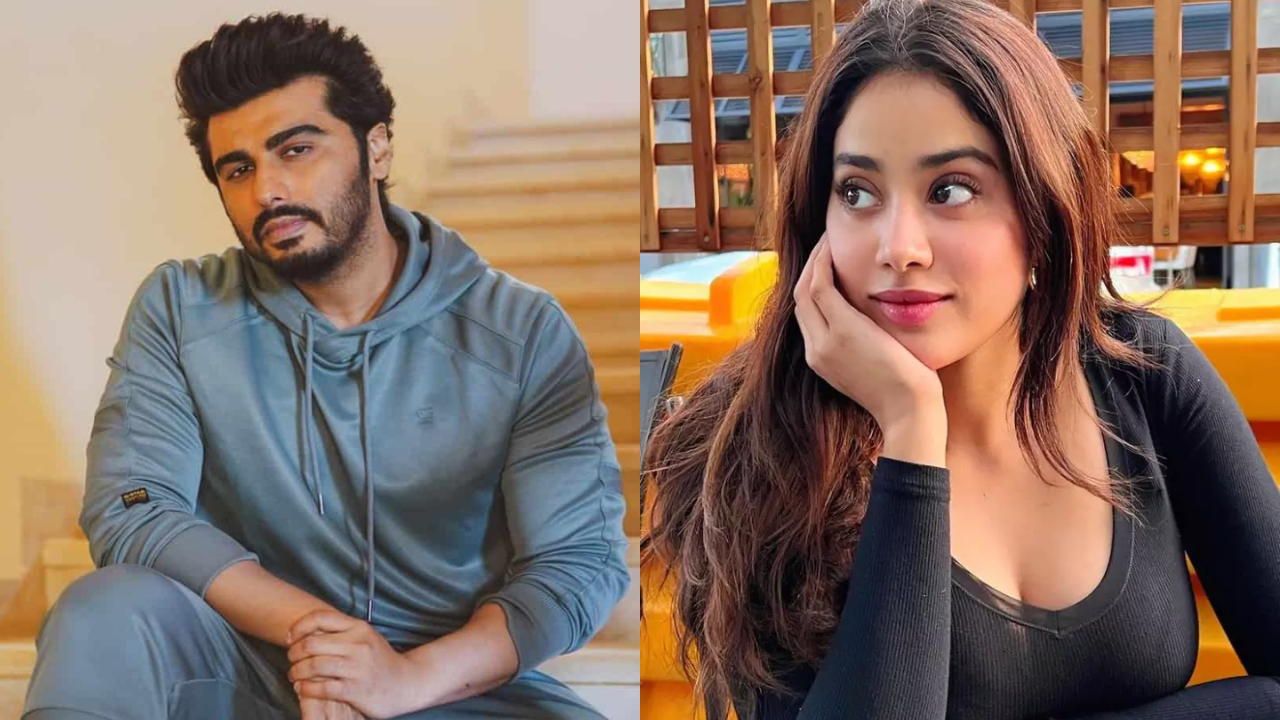 Arjun Kapoor and sister Jahnvi Kapoor