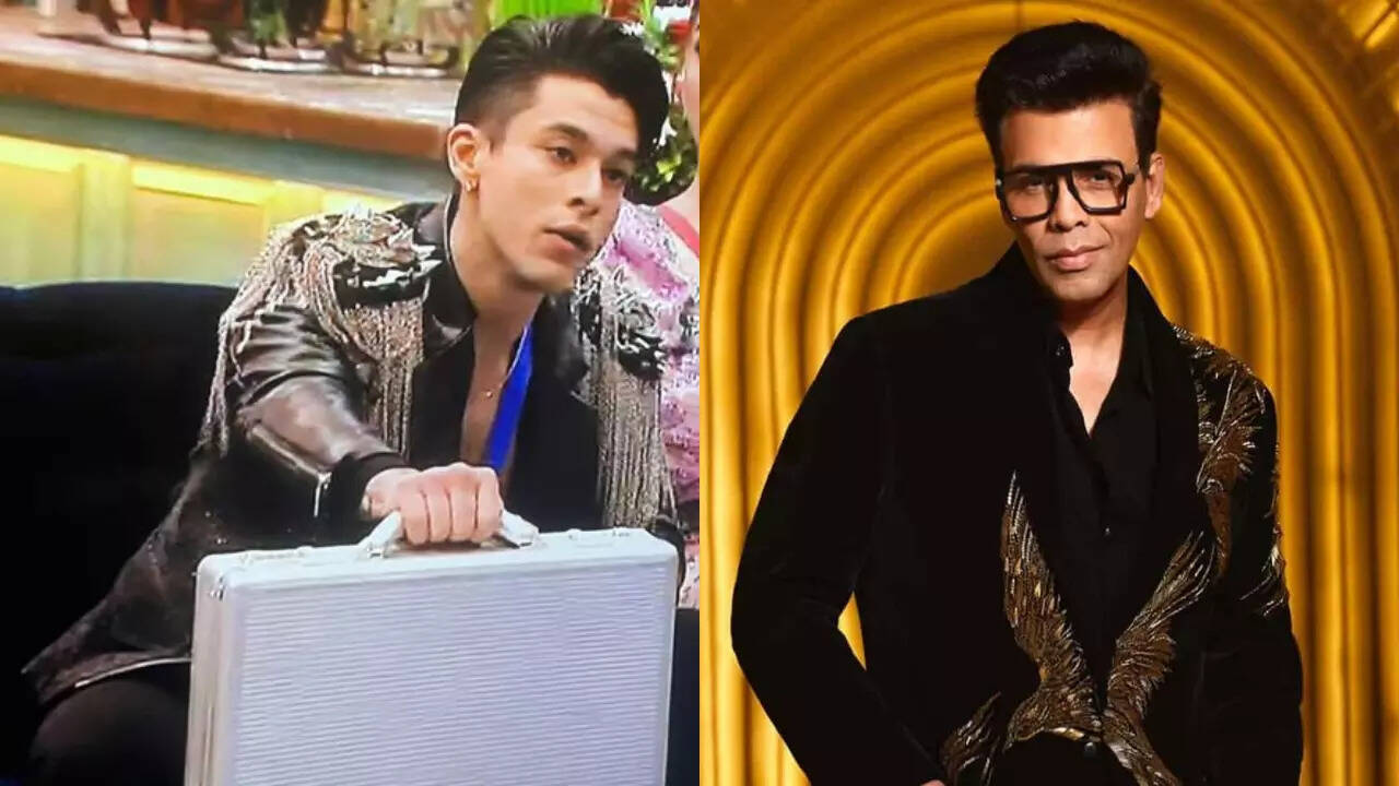 Karan Johar and Pratik Sehajpal