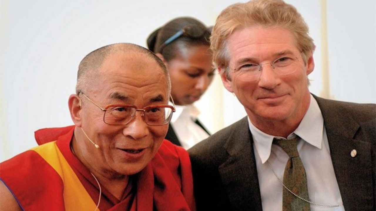 Dalai Lama and Richard Gere