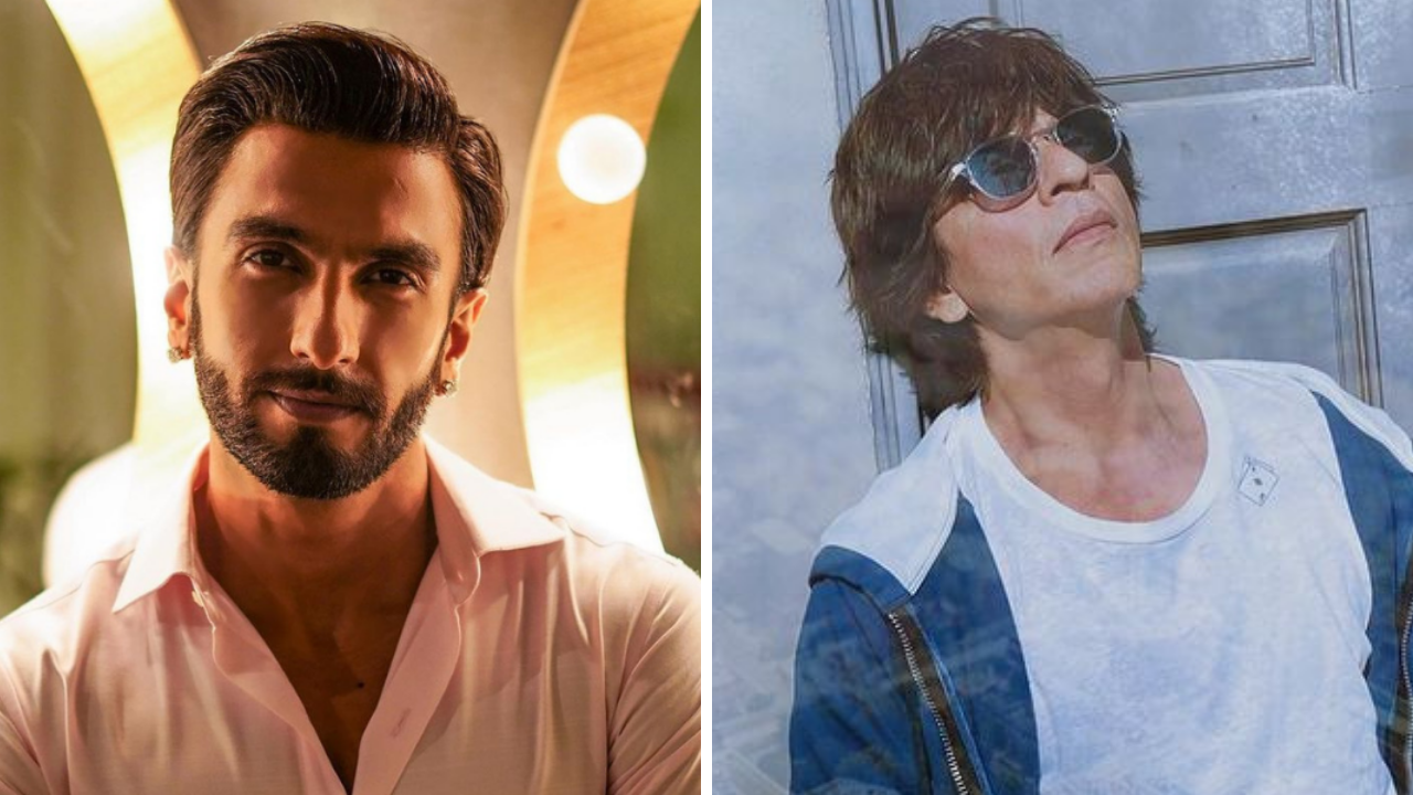 Ranveer Singh and Shah Rukh Khan