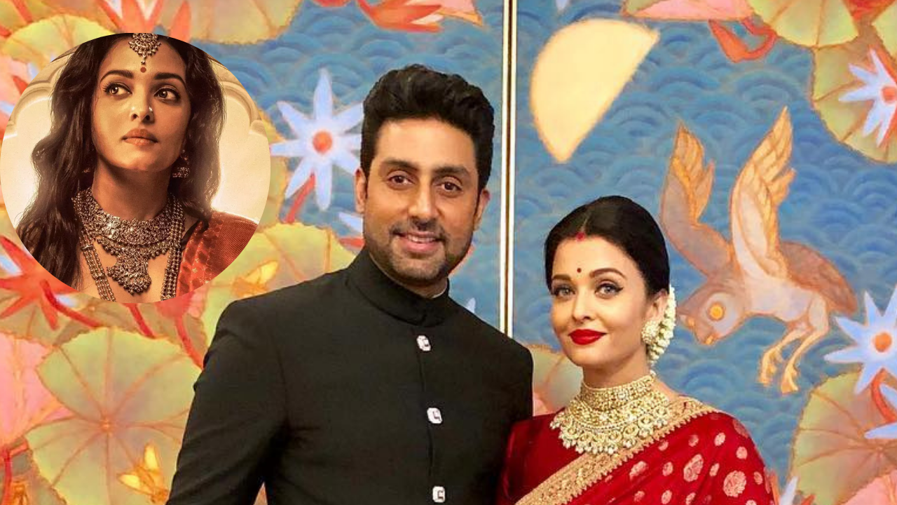 Abhishek Bachchan turns cheerleader for Aishwarya Rai, reacts to wife's breathtaking new poster of Ponniyin Selvan - see inside