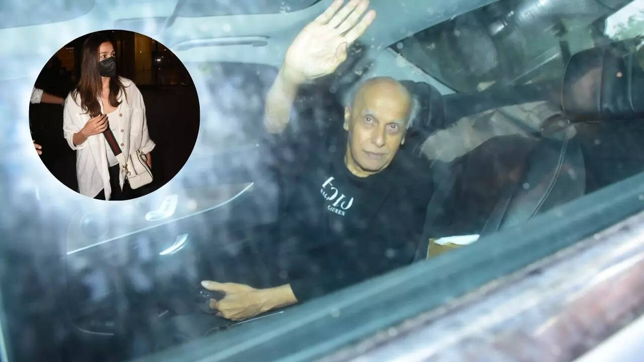 Mahesh Bhatt visits Alia Bhatt