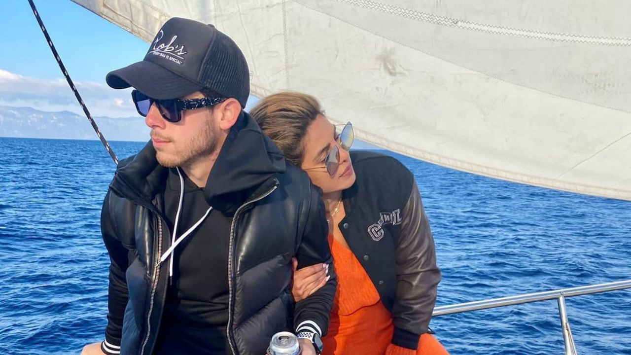 Priyanka Chopra, Nich Jonas share dreamy pics from a yatch on Lake Tahoe