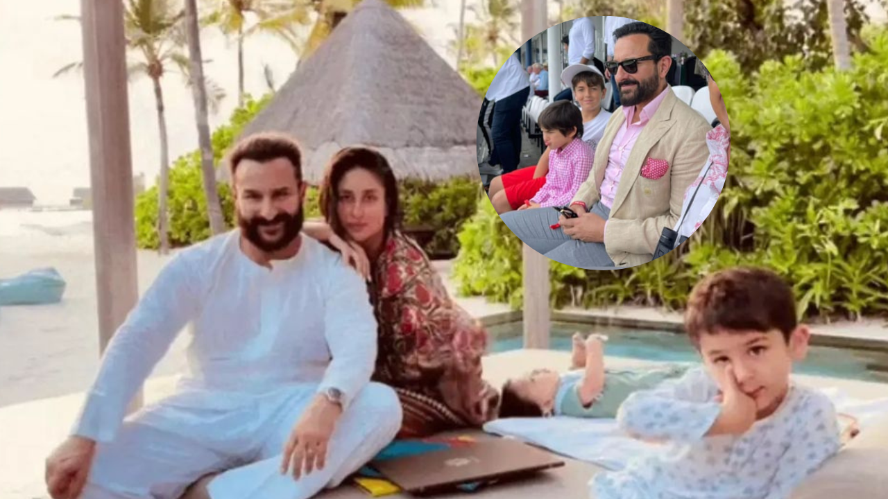 Kareena shares pics of Taimur