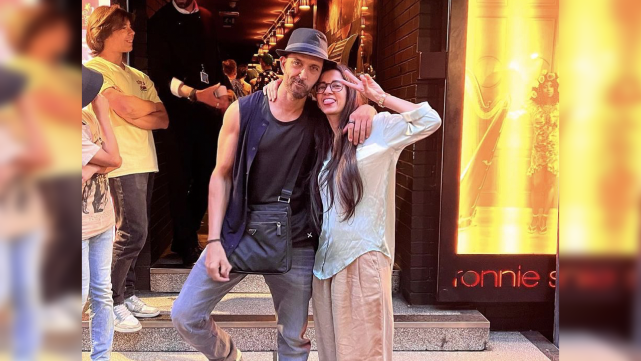 Hrithik and Saba