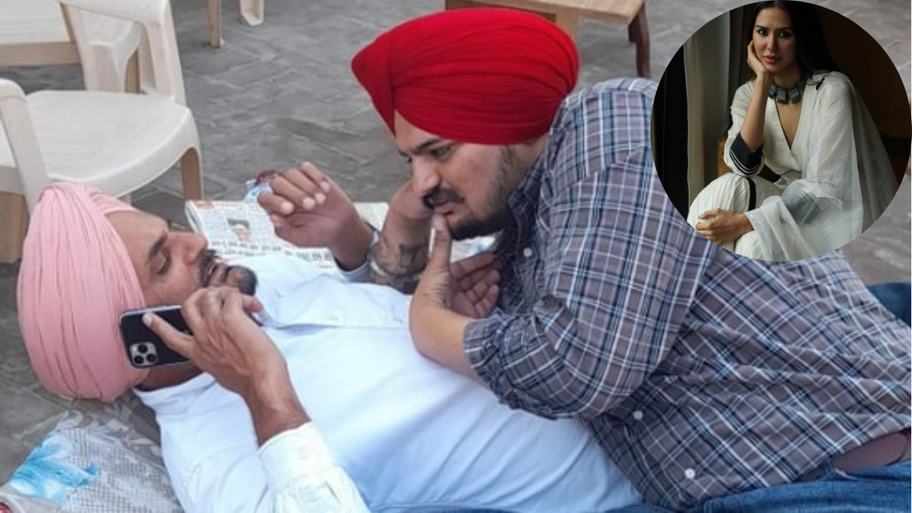 Sidhu and his father