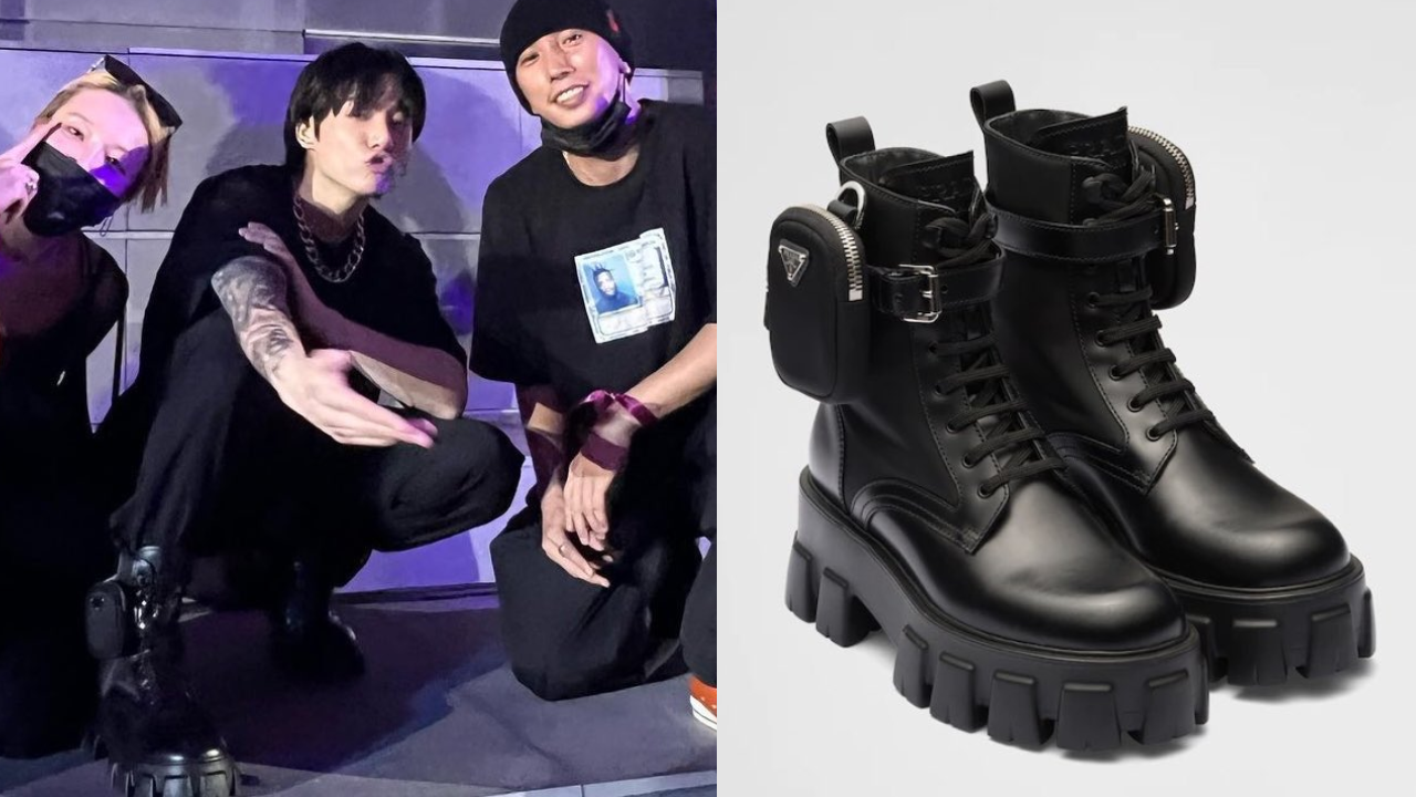 Jungkook's boots