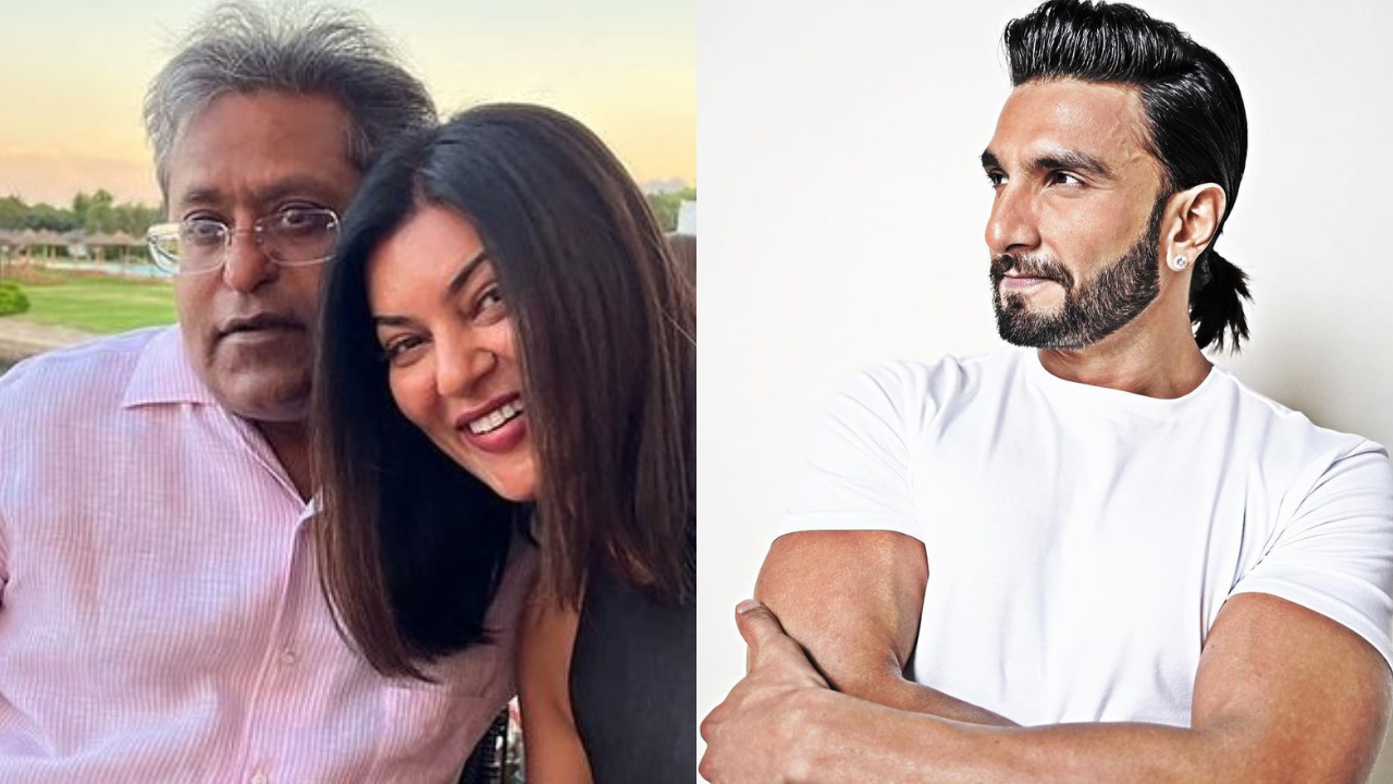 Lalit Modi, Sushmita Sen, Ranveer Singh