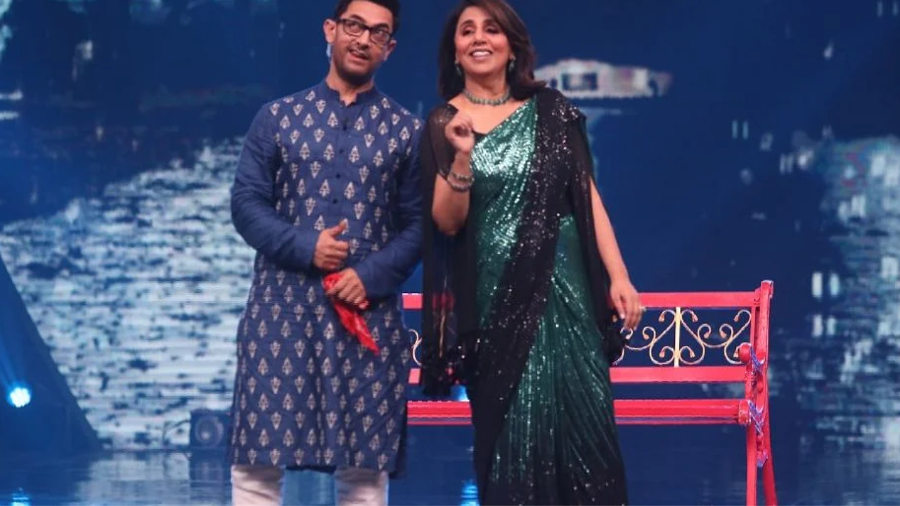 Aamir Khan and Neetu Kapoor