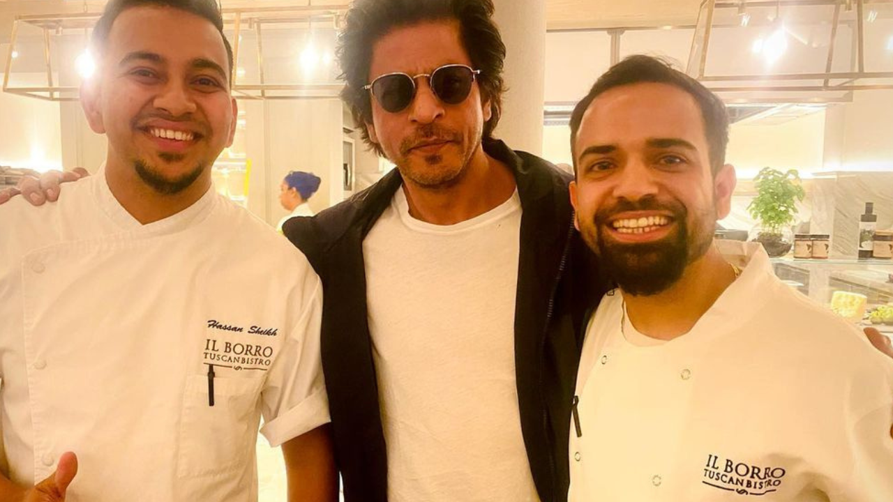 SRK is shooting for Dunki in London