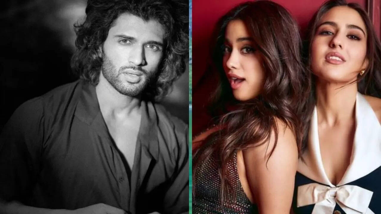 Vijay Deverakonda, Janhvi Kapoor, Sara Ali Khan