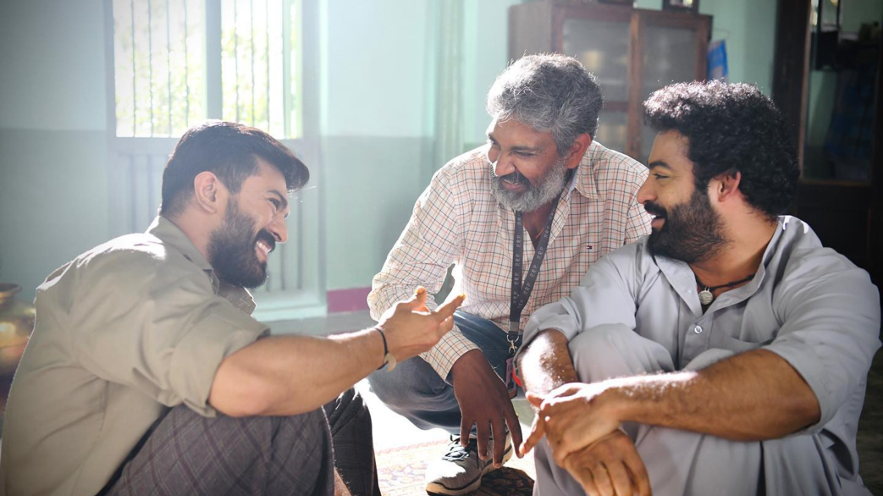 Ram Charan, SS Rajamouli, NTR Jr