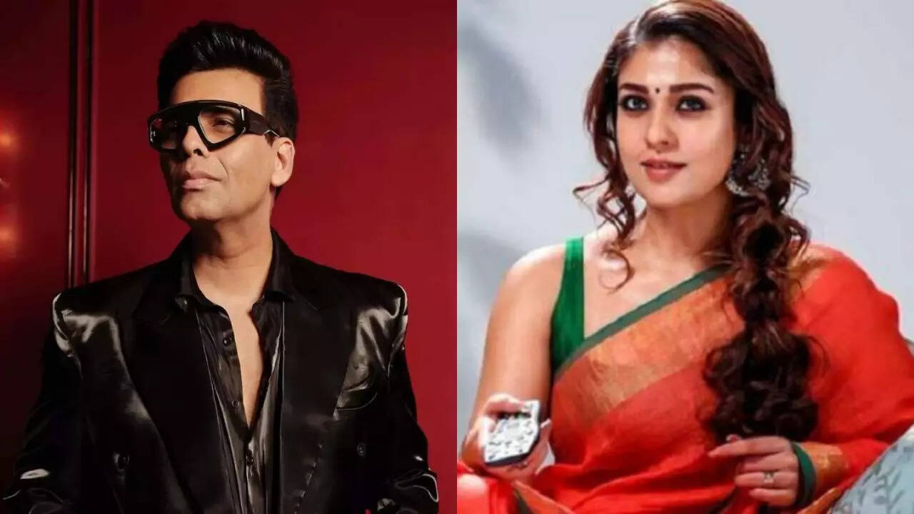 Karan Johar and Nayanthara