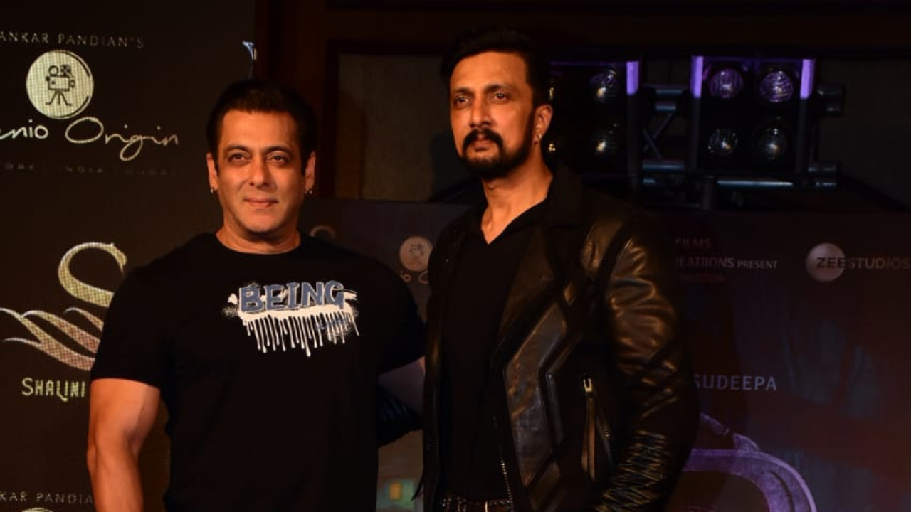 Salman Khan and Kichcha Sudeep