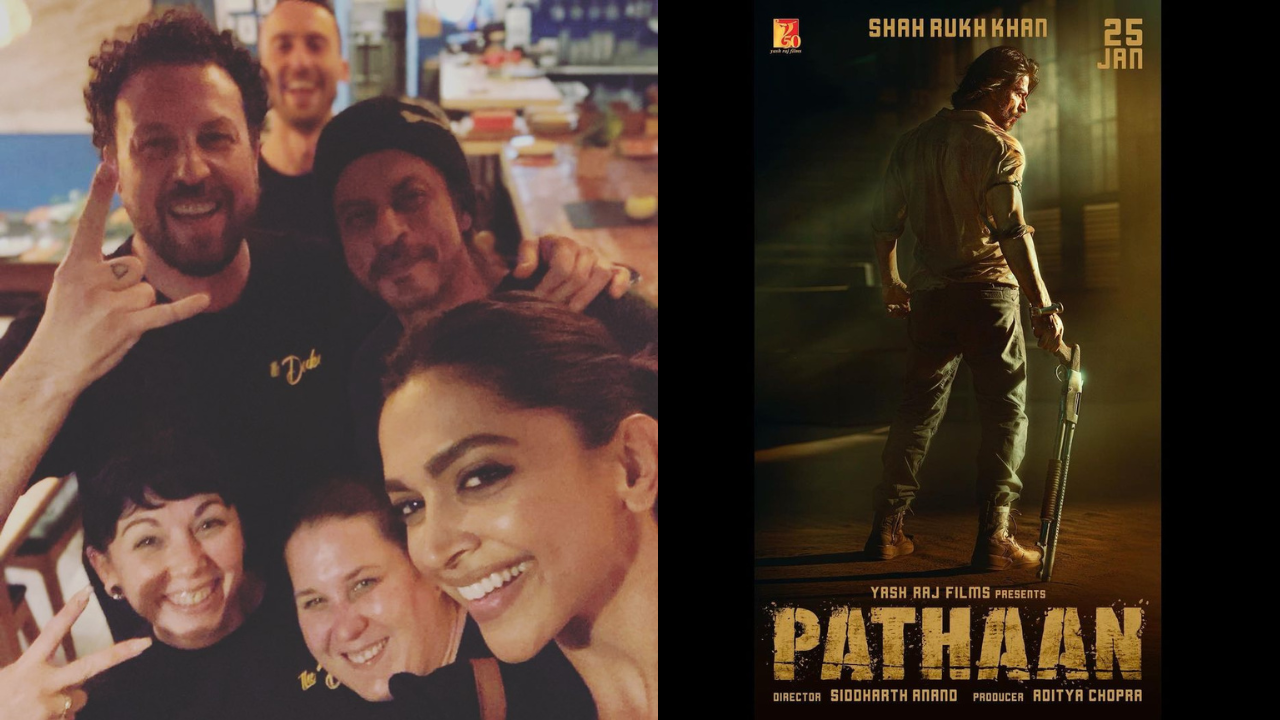 Shah Rukh Khan, Deepika Padukone pose with fan from Pathan shoot in Spain