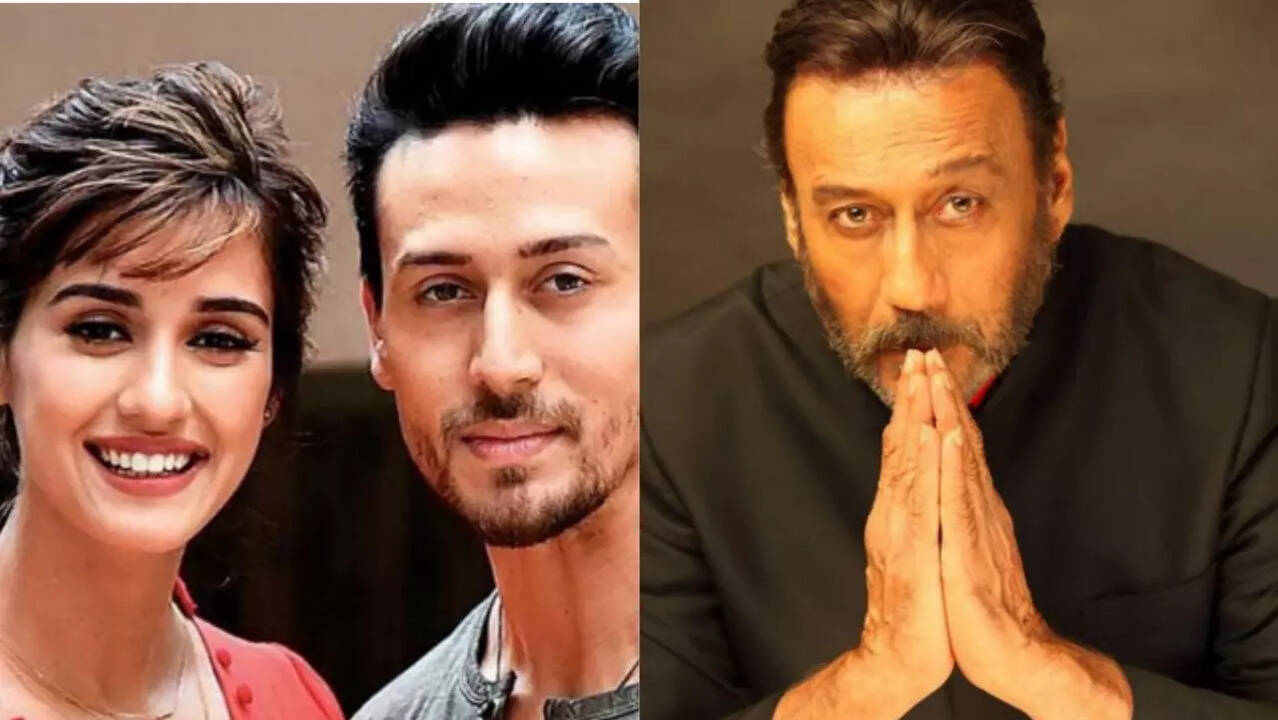 Disha Patani, Tiger Shroff, Jackie Shroff