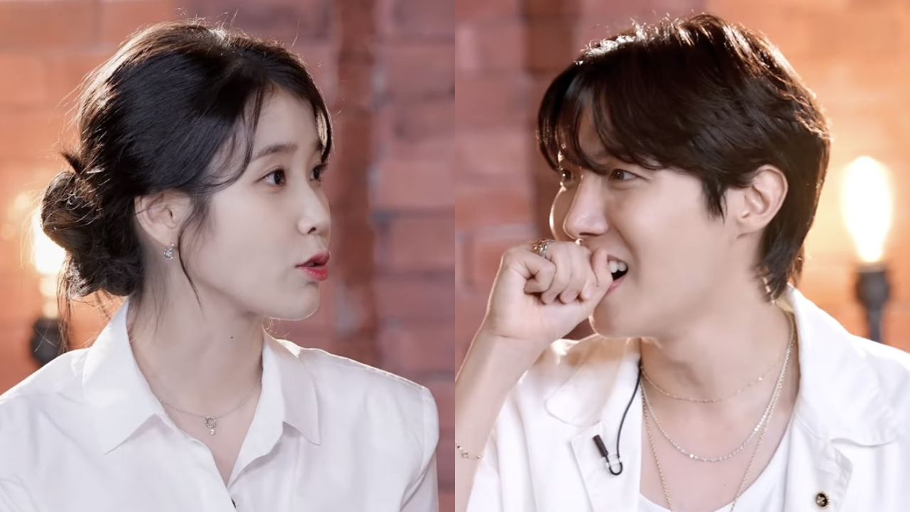 J-Hope appears on IU's palette