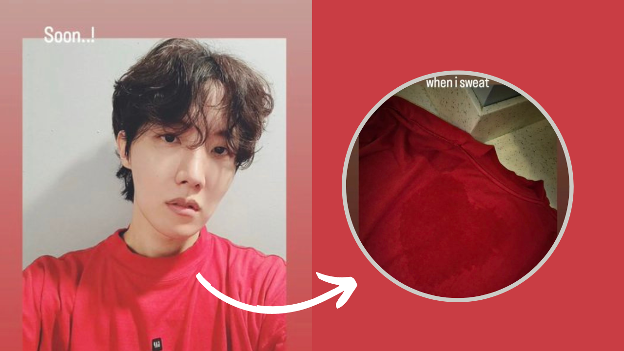 BTS' J-Hope sweats 'hearts'