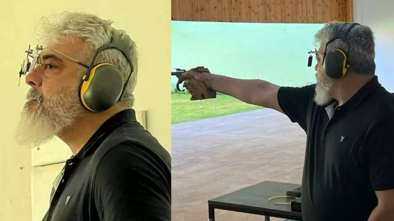 Actor Ajith Kumar wins 4 gold, 2 bronze medals in shooting championships