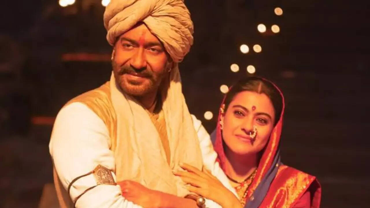 Kajol and Ajay in Tanhaji