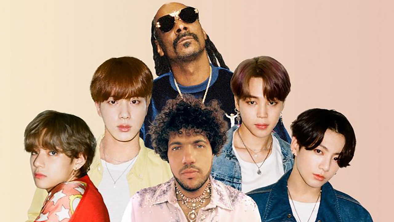 BTS, Benny Blanco and Snoop Dogg