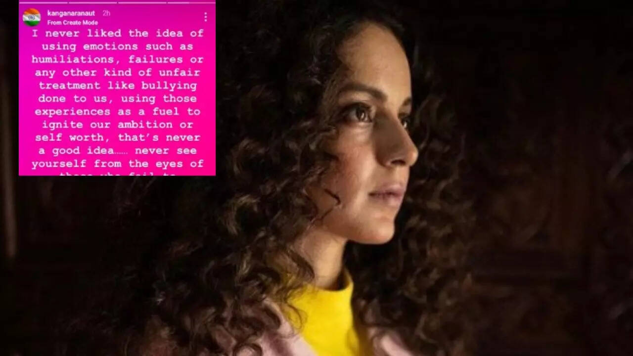 Kangana Ranaut shares cryptic post on fighting villains