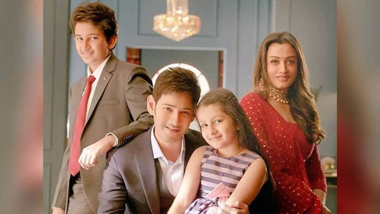 Mahesh babu and family