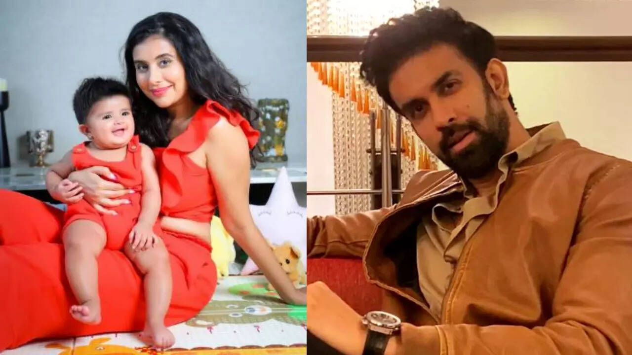 Charu Asopa and Rajeev Sen