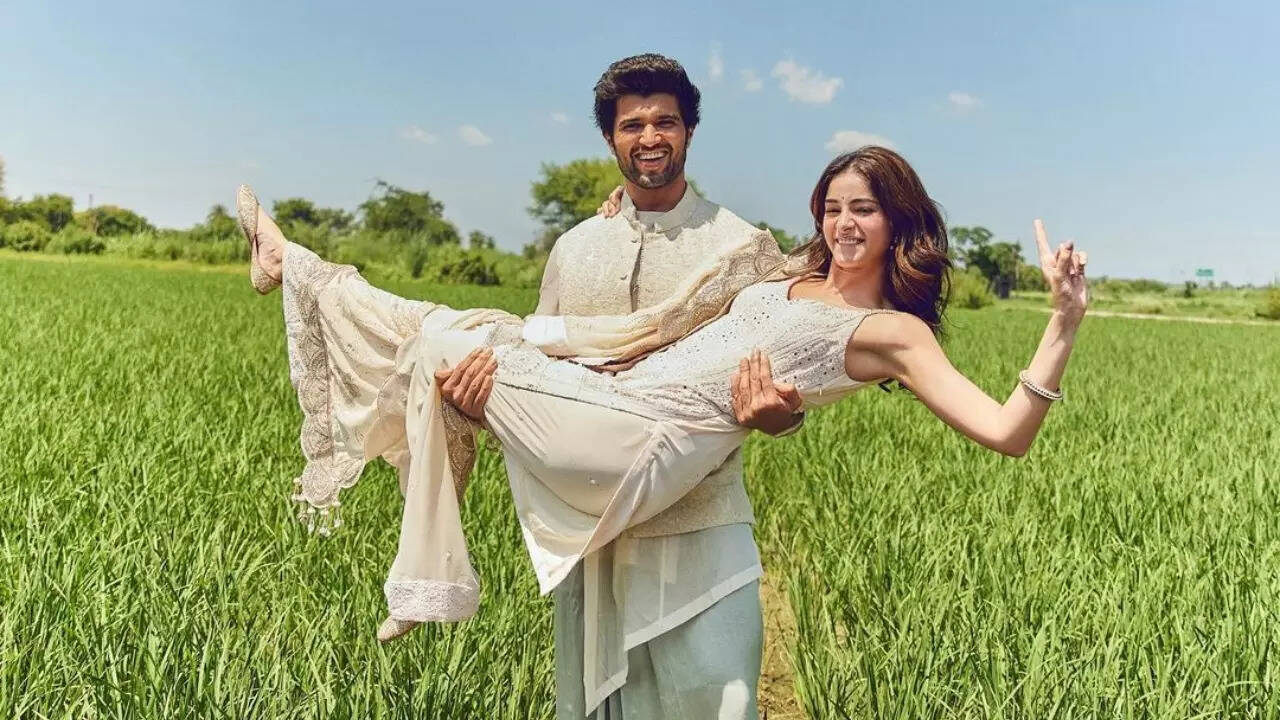 Ananya Panday and Vijay Deverakonda