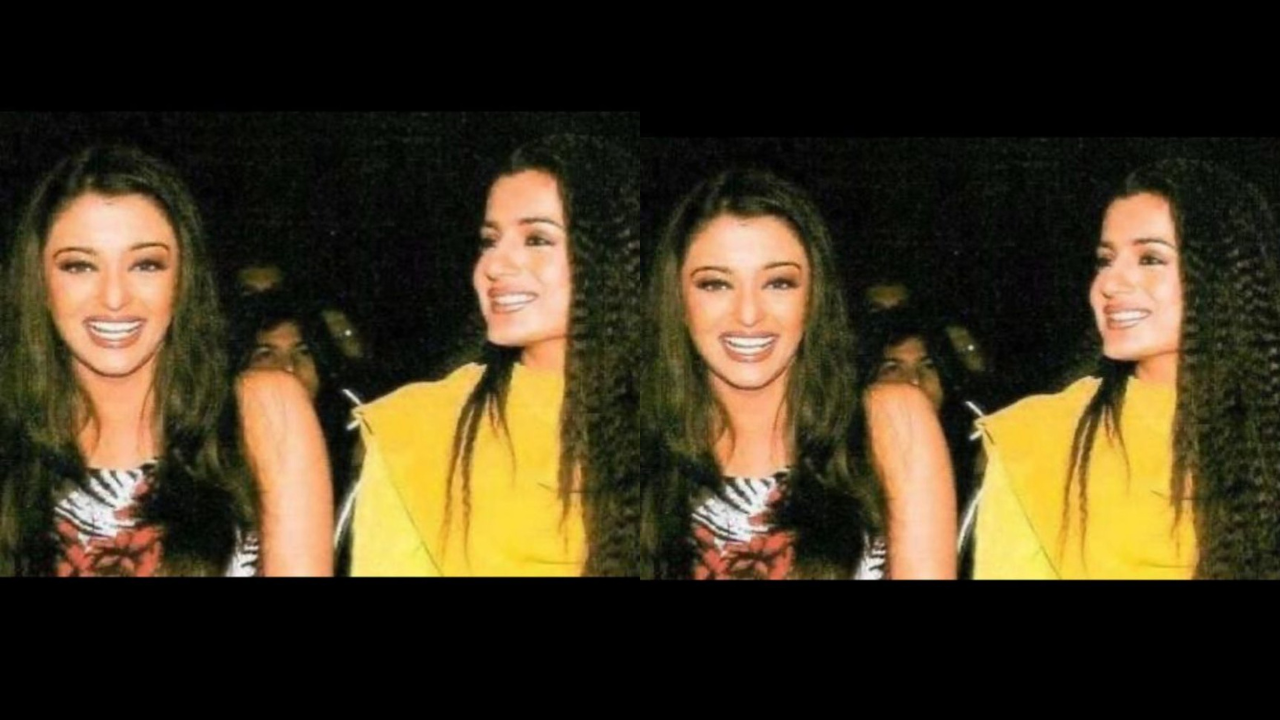 Aishwarya with Ameesha