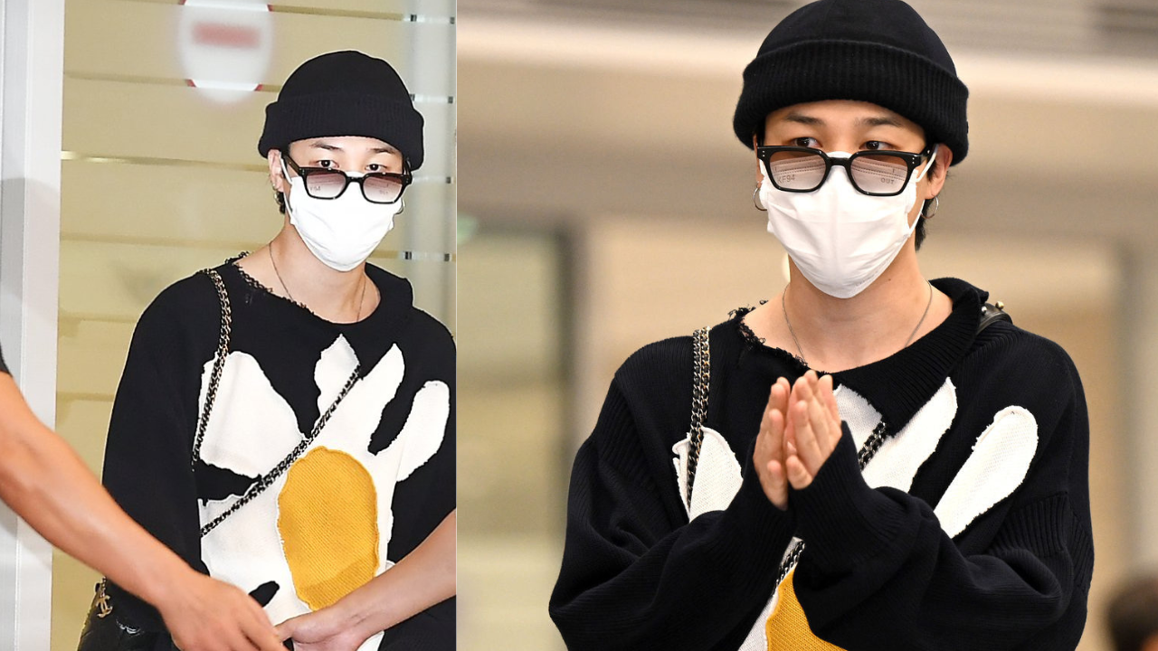 BTS' Jimin rocks a Rs 37.8k sweater to the airport